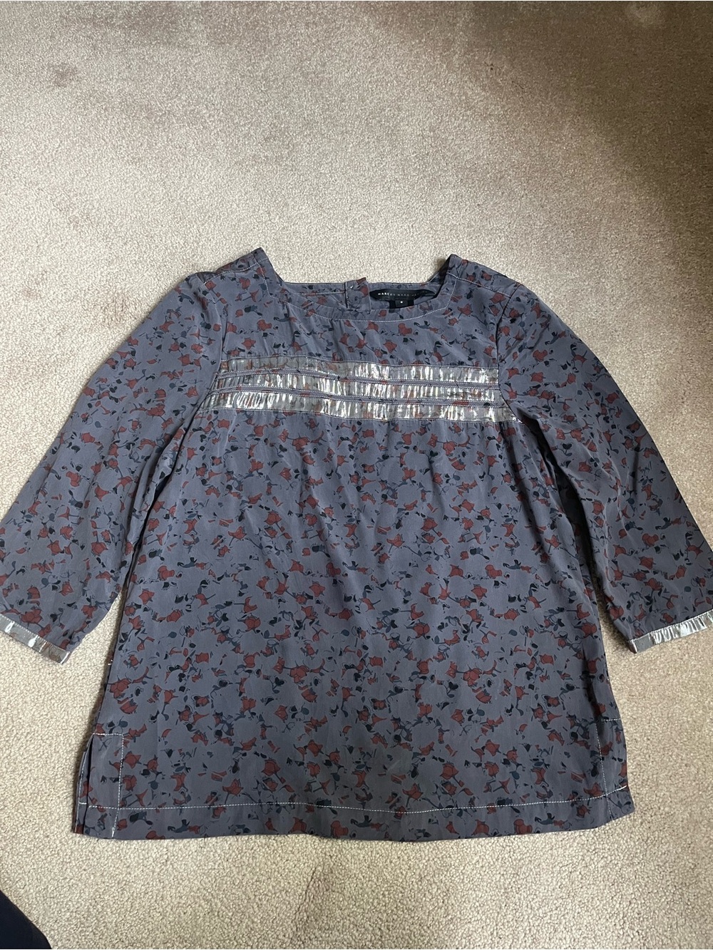 Marc by Marc Jacobs silk blouse size 2